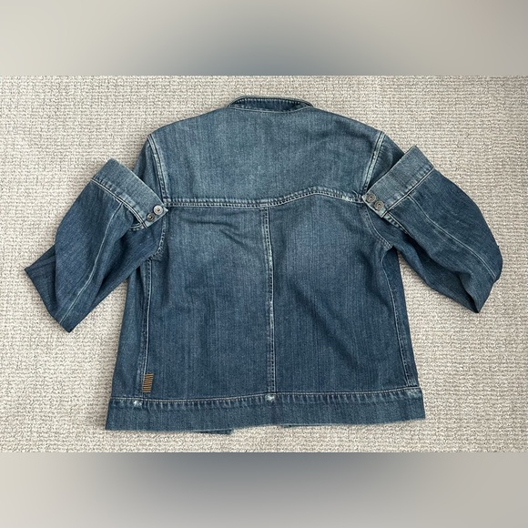 Paige Aveline Denim Jacket Size Small - Picture 5 of 9